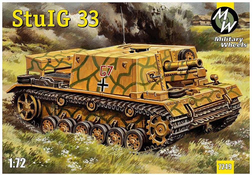 Military Wheels - StulG 33 German self-propelled gun Military Wheels - StulG 33 German self-propelled gun